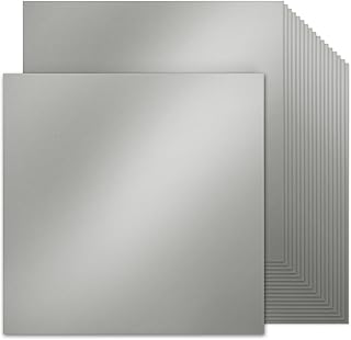 Silver Shimmer 12x12 Inch Cardstock, 30 Sheets