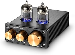 Mini Vacuum Tube Stereo Preamp with Treble and Bass Control