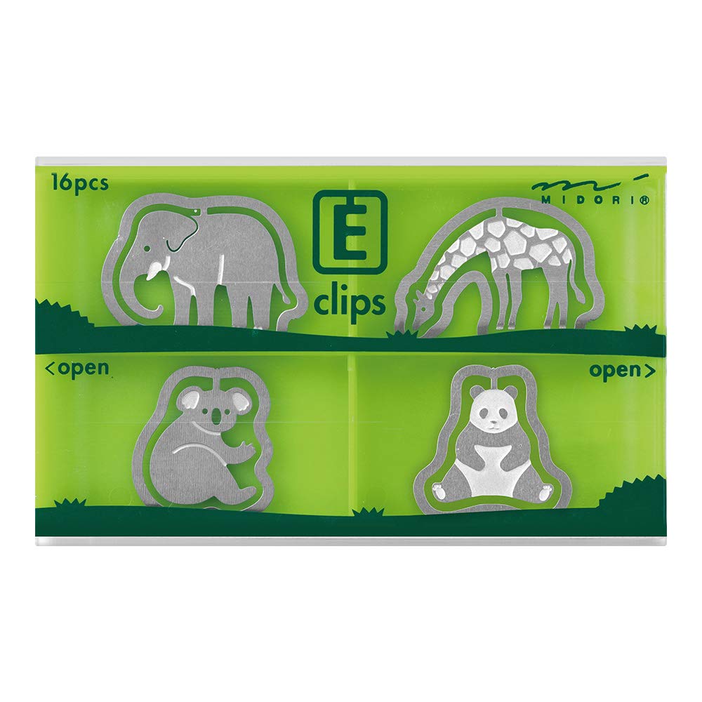 Etched Zoo Pattern Clips
