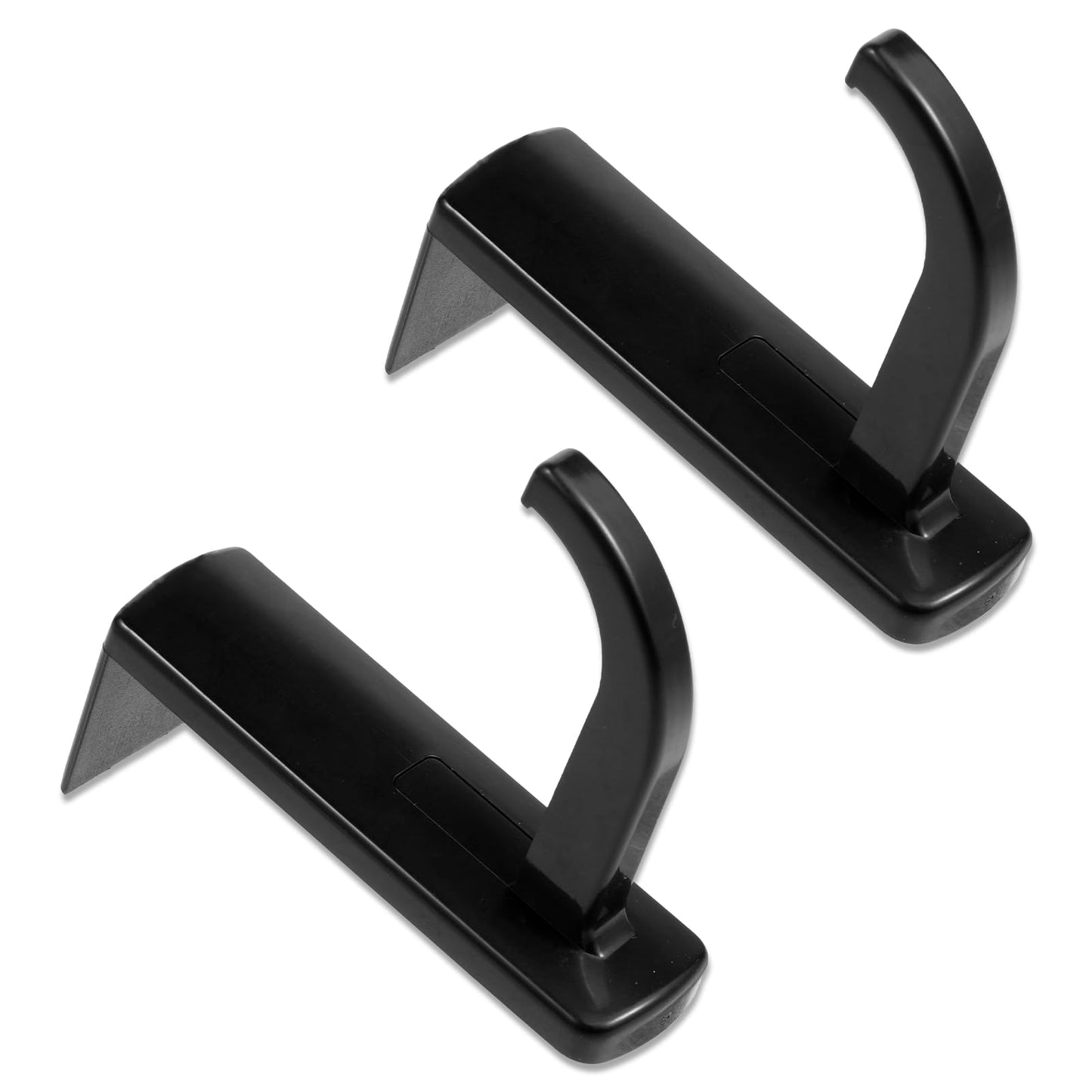 Two Monitor Headphone Hooks for Desk or Wall
