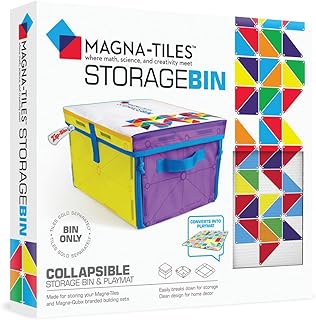 Magna-Tiles Storage Bin and Play Mat