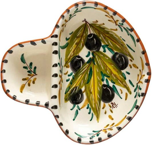 Set of 2 scalloped oval platters, 16 and 14 inches