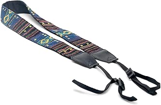 Woven Tapestry Shoulder and Neck Strap for Cameras and Binoculars