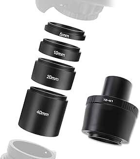 T2 N1 T Mount Lens Adapter and M42 to 1.25" Telescope Adapter Bundle