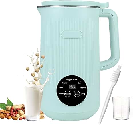 8-in-1 Soy and Nut Milk Maker with Delay and Keep Warm