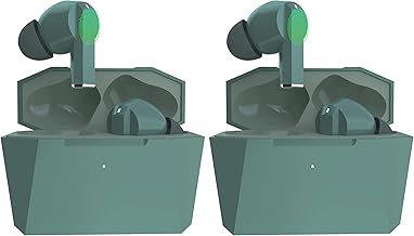 Wireless Bluetooth Earbuds with Charging Case and Noise Cancellation
