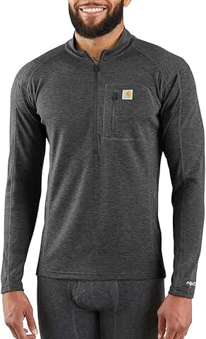 Men's Heavyweight Heathered Knit Crewneck Top
