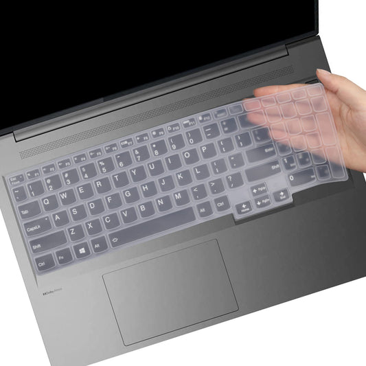 Clear keyboard cover for 16-inch laptops