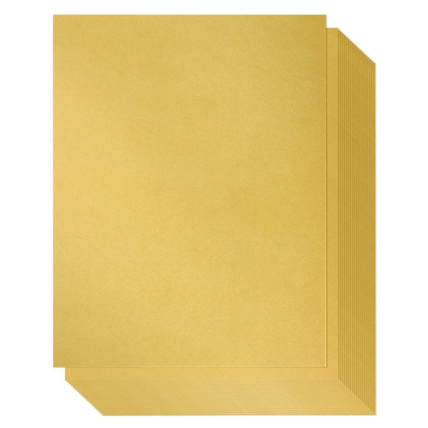 Gold Metallic Shimmer Paper, 8.5 x 11, 96 Sheets