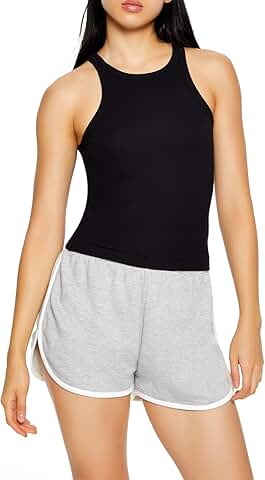 Women's Ribbed Racerback Tank Top