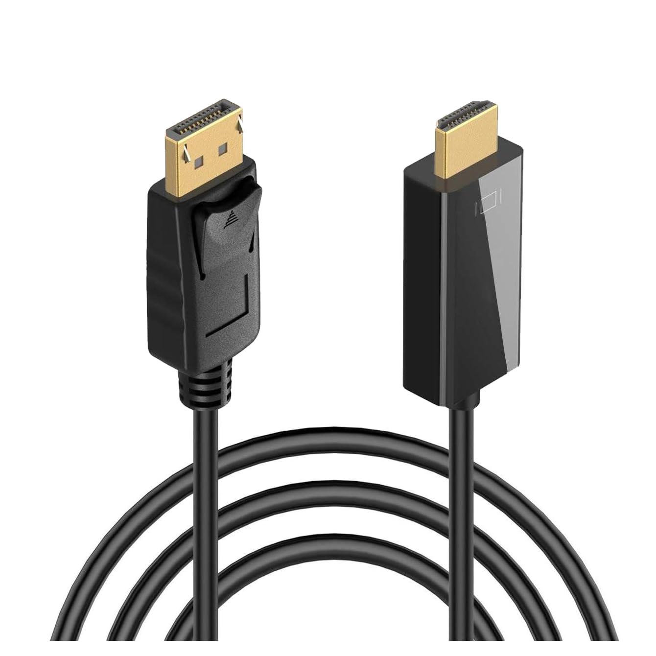 DisplayPort to HDMI Cable, 4K, 6ft, Unidirectional