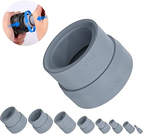 9-Piece Lens Repair Kit with Silicone Rings