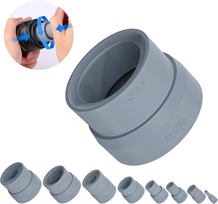 9-Piece Lens Repair Kit with Silicone Rings