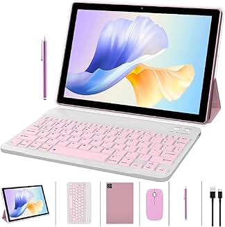 10-inch Android Tablet with Keyboard, Mouse, and Stylus