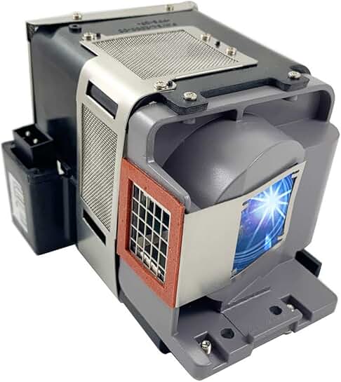 Replacement projector lamp with housing for specific models