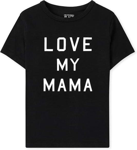 Unisex Baby Love My Mama Short Sleeve T-Shirt