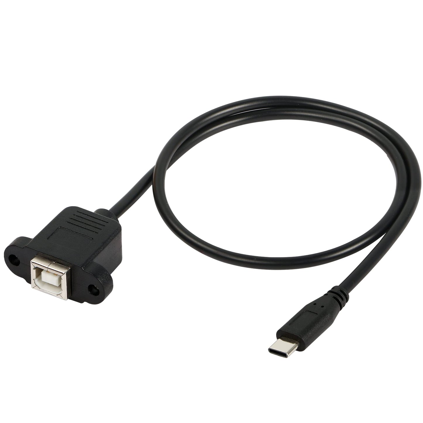 USB C to USB B Printer Extension Cable, 50cm