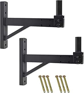 Wall Mount Brackets for Speakers, Holds 100lbs, 2 Pack