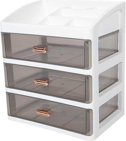 Multi-Layer Transparent Makeup and Skincare Organizer