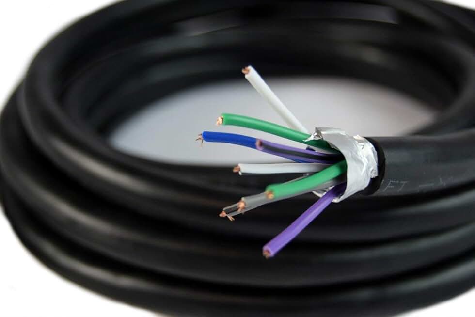 40-foot 9-Conductor 18-Gauge Car Audio Remote Wire