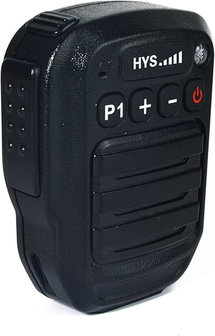 Wireless Bluetooth Microphone with PTT and Waterproof Design