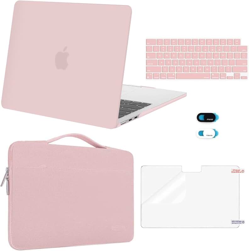 Baby Pink 13.6-inch MacBook Air Case and Accessories