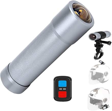 Wide Angle 4K Helmet Camera with Night Vision and WiFi