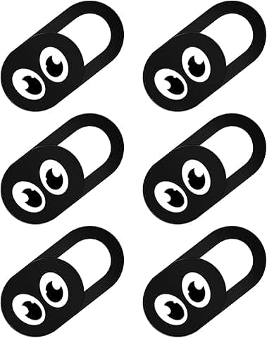 8-Pack Ultra Thin Laptop and Phone Camera Covers