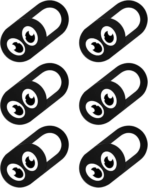8-Pack Ultra Thin Laptop and Phone Camera Covers