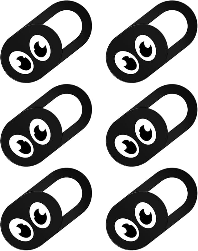 8-Pack Ultra Thin Laptop and Phone Camera Covers