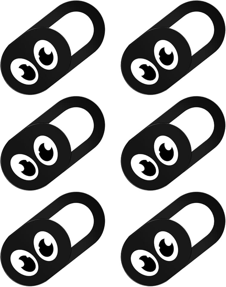 8-Pack Ultra Thin Laptop and Phone Camera Covers