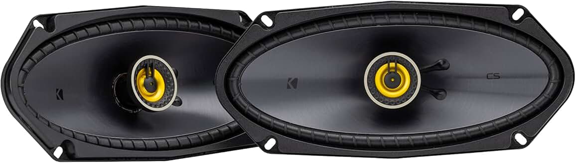 Pair of 4-Ohm 10-Inch Coaxial Speakers