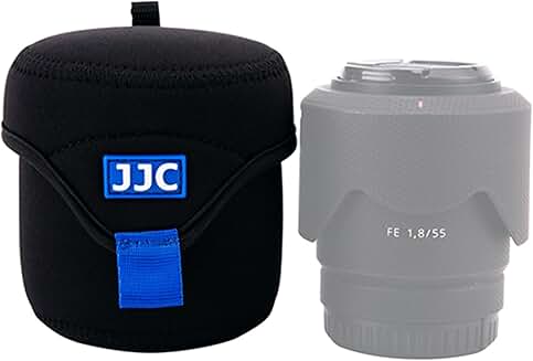 Neoprene Camera Lens Case for Small Lenses