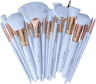 24-Piece Professional Makeup Brush Set with Soft Bristles