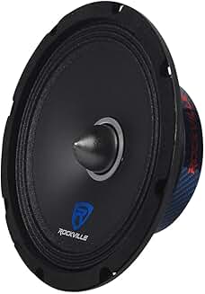 8-inch Mid-Bass Car Speaker, 250W Peak, Kevlar Cone