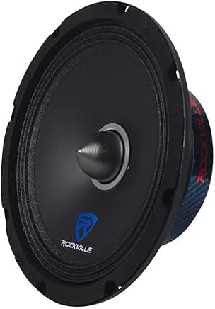8-inch Mid-Bass Car Speaker, 250W Peak, Kevlar Cone