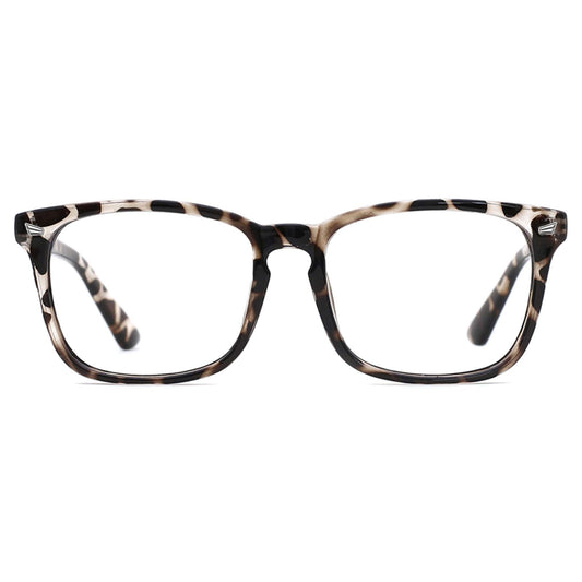 Blue Light Blocking Glasses for Women Men Clear Frame Square Nerd Eyeglasses Anti Blue Ray Computer Screen Glasses