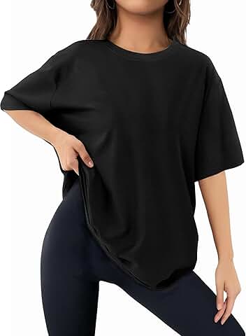 Women's Short Sleeve Loose Fit Summer T-Shirt
