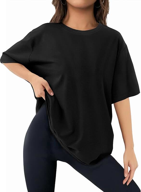 Women's Short Sleeve Loose Fit Summer T-Shirt
