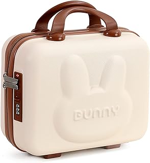 14-Inch Waterproof Hard Shell Makeup Organizer with Lock