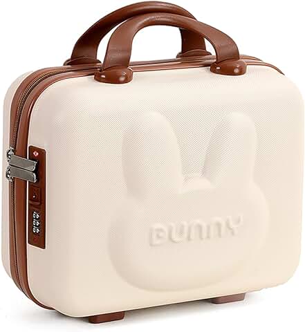 14-Inch Waterproof Hard Shell Makeup Organizer with Lock