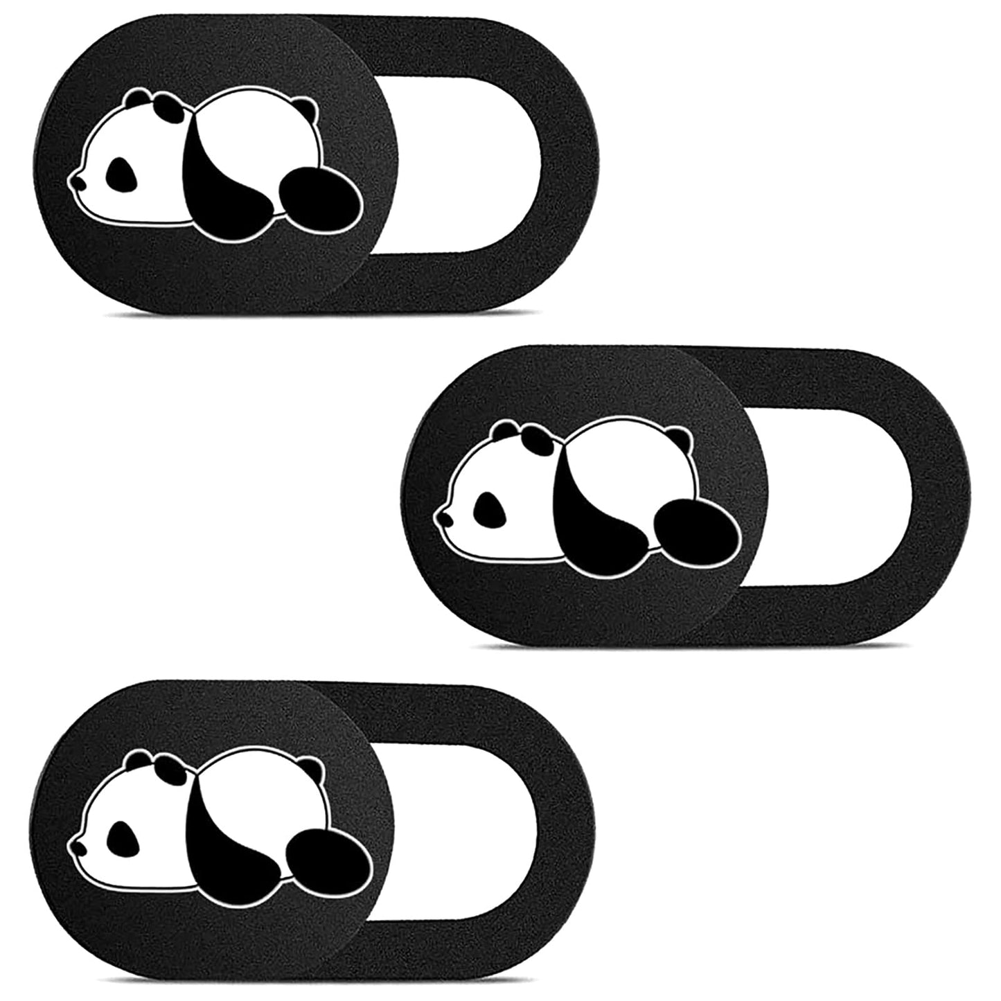 Cute Pattern Webcam Cover Slide for Privacy (3 Pack)