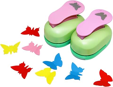 2-Inch Butterfly Paper Punch Set