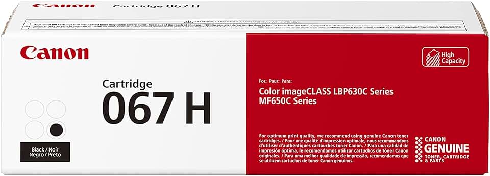 High Capacity Black Toner Cartridge for Color Printers