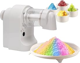 Electric Snow Cone Shaver with Cups and Tray