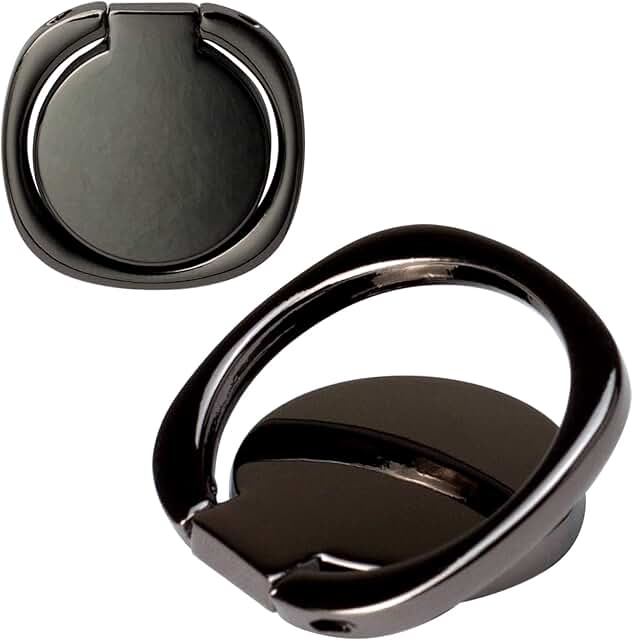 Two Matte Rounded Corners Phone Ring Holders