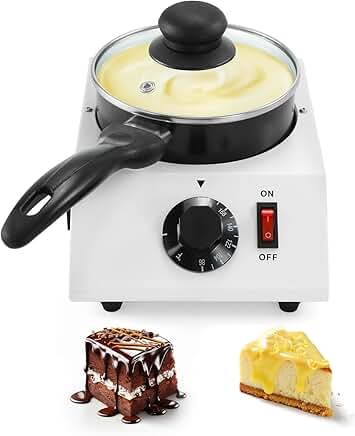 Electric Chocolate Melting Pot with Adjustable Temperature