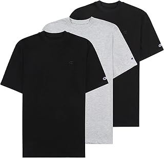 Three Pack of Large Cotton T-Shirts for Men