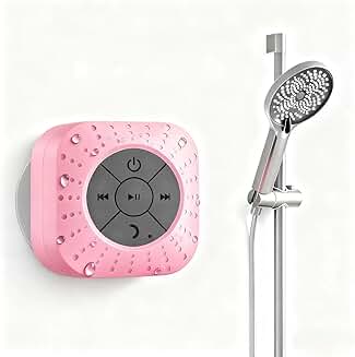 Mini Waterproof Shower Speaker with Suction Cup