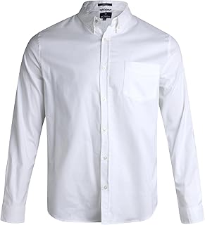 Men's Long Sleeve Casual Button-Down Shirt